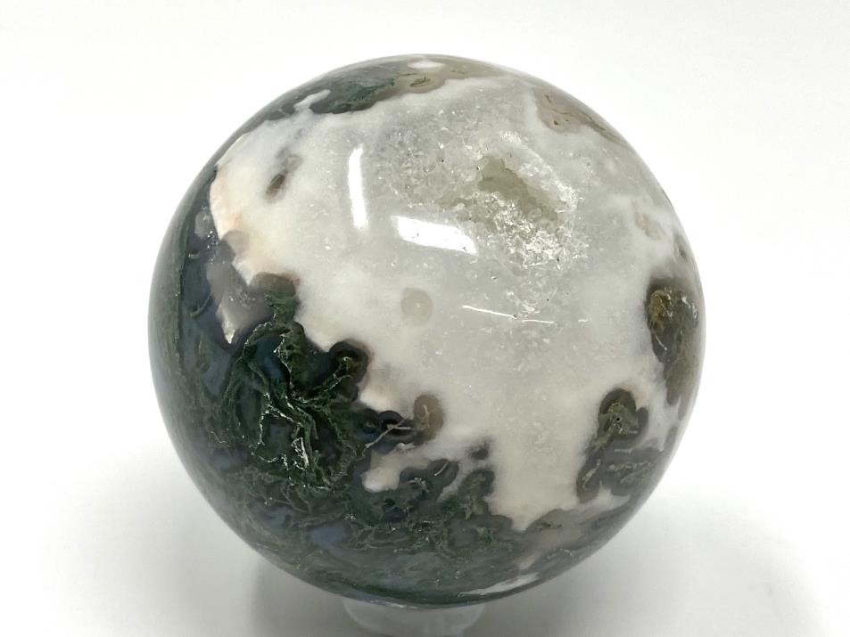 Moss Agate Crystal Sphere 5.4cm