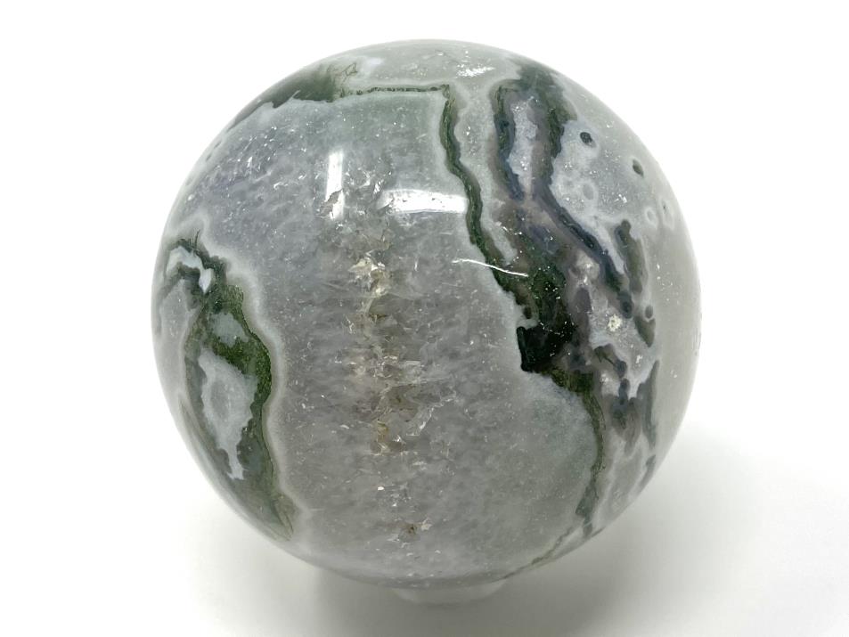 Moss Agate Crystal Sphere 5.6cm