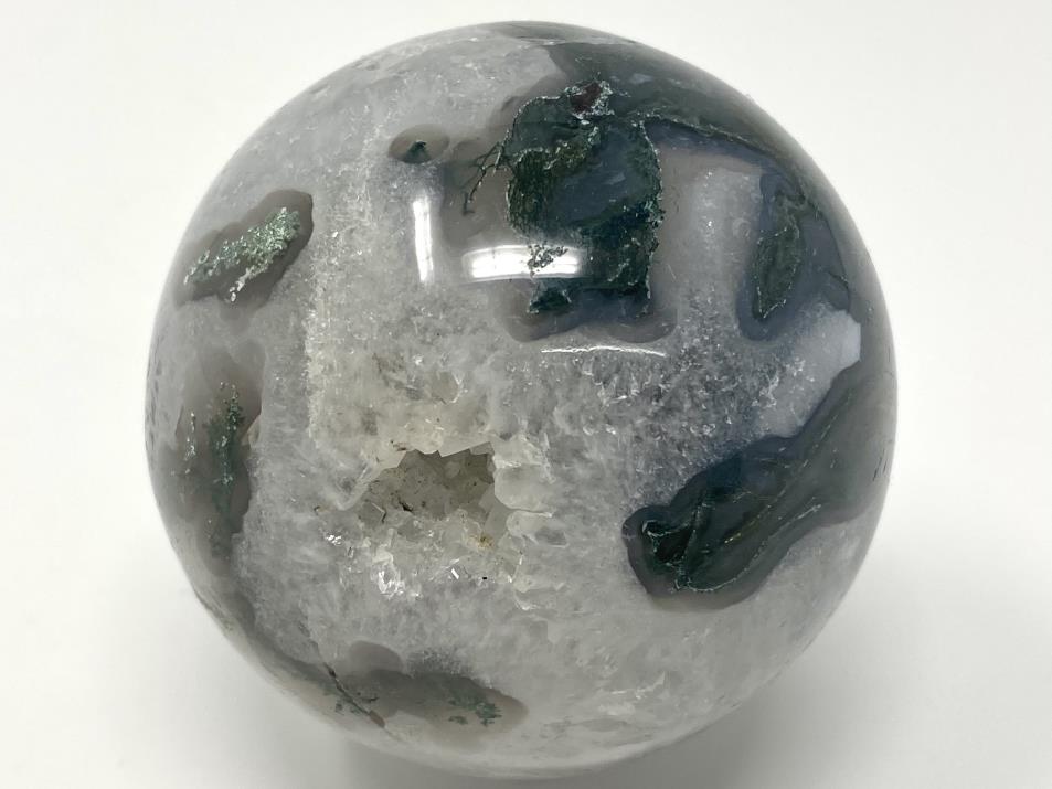 Moss Agate Crystal Sphere 5.7cm