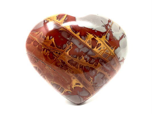 Noreena Jasper Crystal Heart 6.4cm