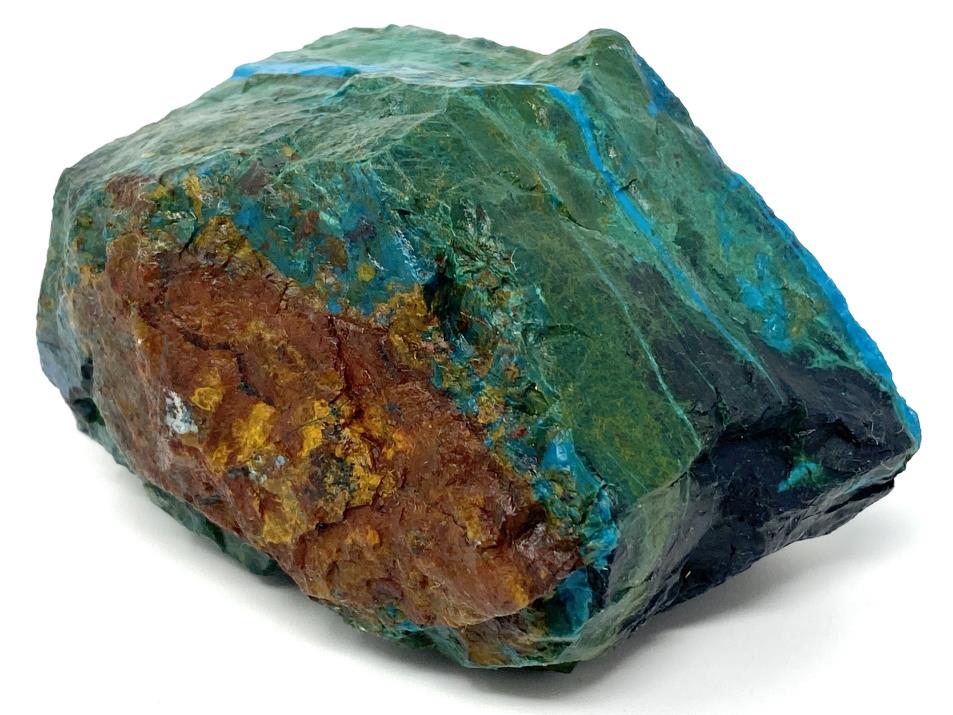 Raw Natural Chrysocolla Crystal 7.6cm