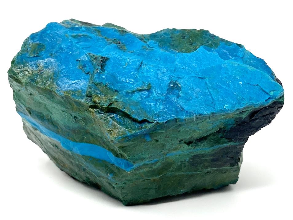 Raw Natural Chrysocolla Crystal 7.6cm