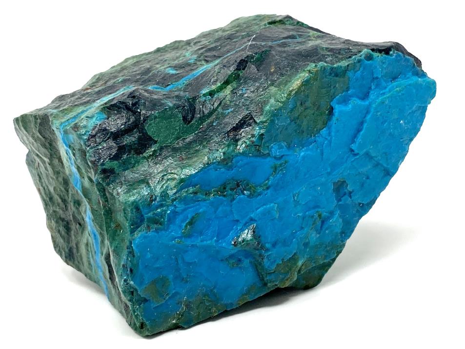 Raw Natural Chrysocolla Crystal 7.6cm