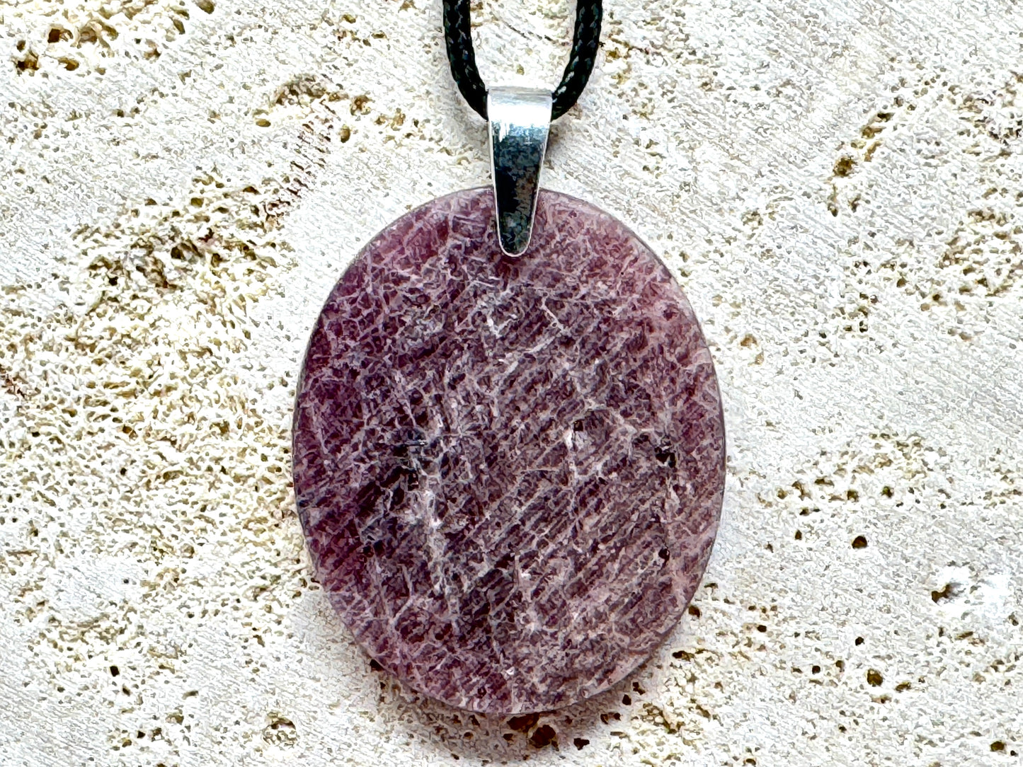 Natural Ruby Record Keeper Crystal Pendant Oval 4cm