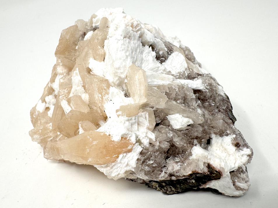 Natural Zeolite Crystal With Stilbite 12.4cm