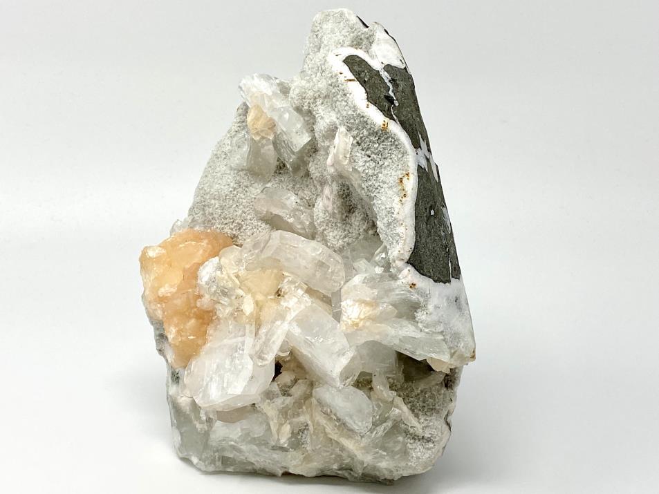 Zeolite Crystal Natural With Stilbite And Apophyllite Very Large 21.3cm