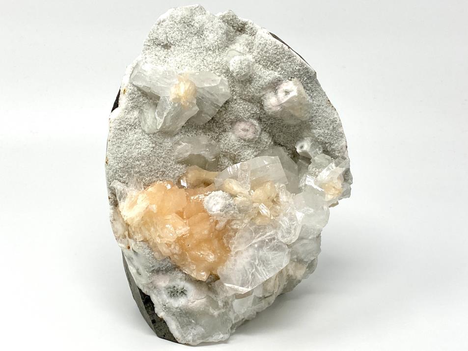 Zeolite Crystal Natural With Stilbite And Apophyllite Very Large 21.3cm