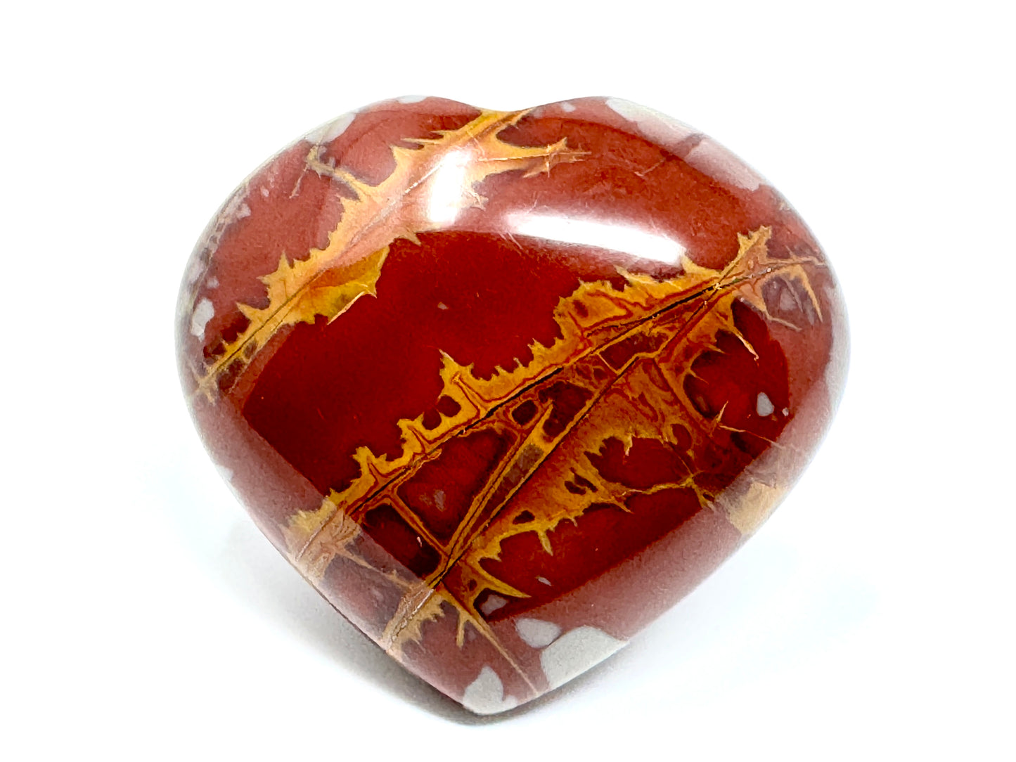 Noreena Jasper Crystal Heart 5.6cm