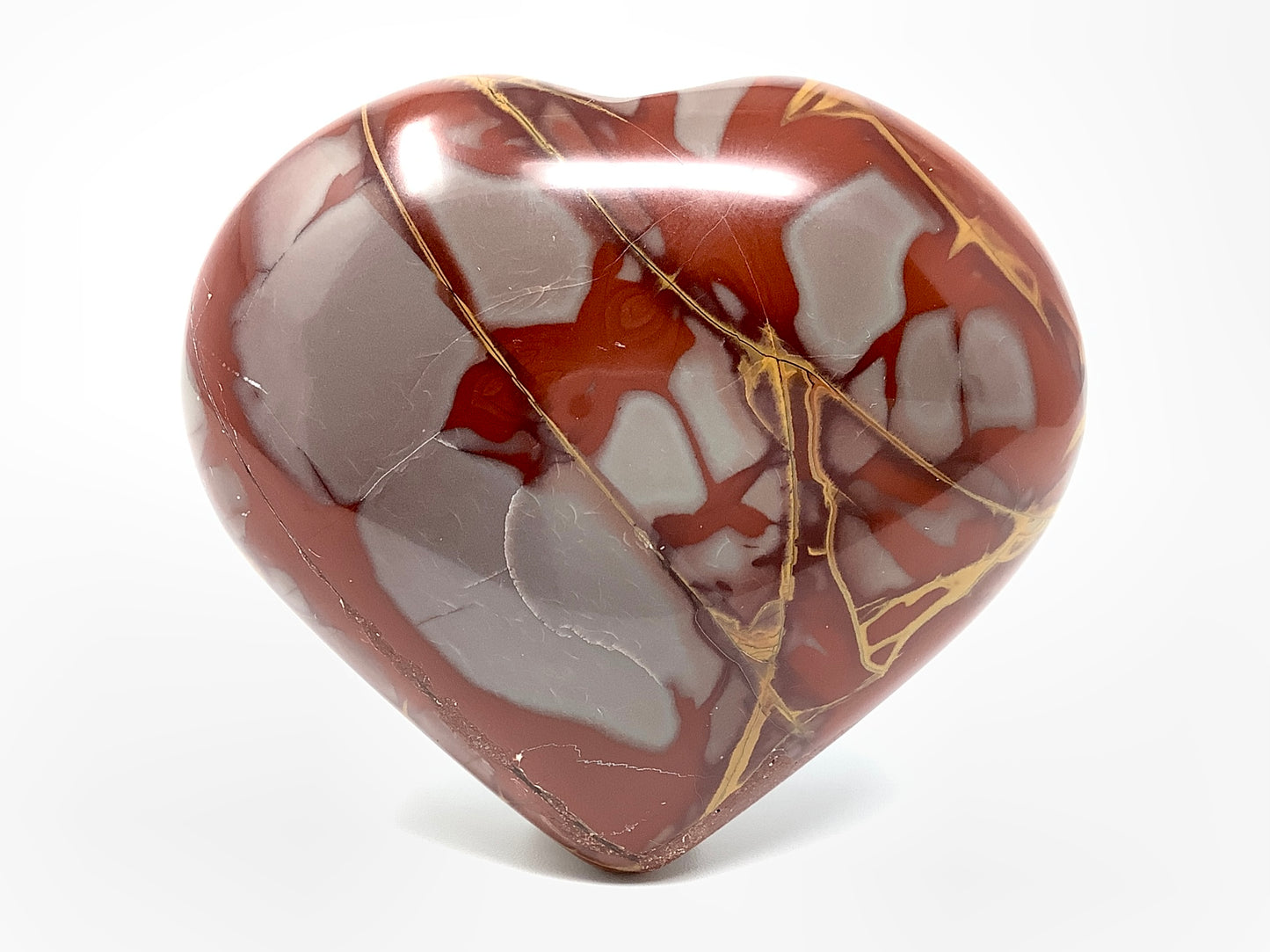 Noreena Jasper Crystal Heart 6cm