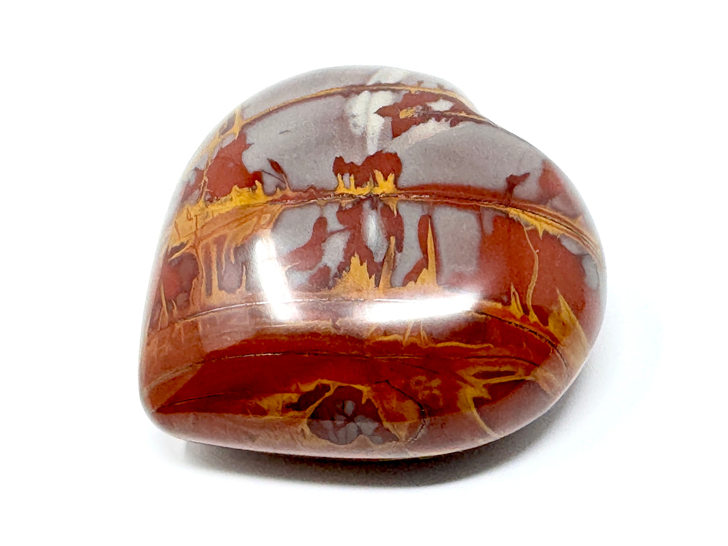 Noreena Jasper Crystal Heart 5.8cm