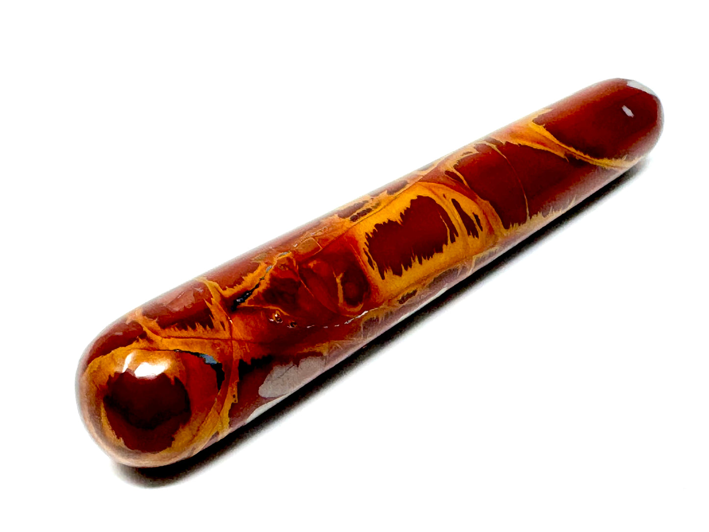 Noreena Jasper Crystal Massage Wand 11.5cm