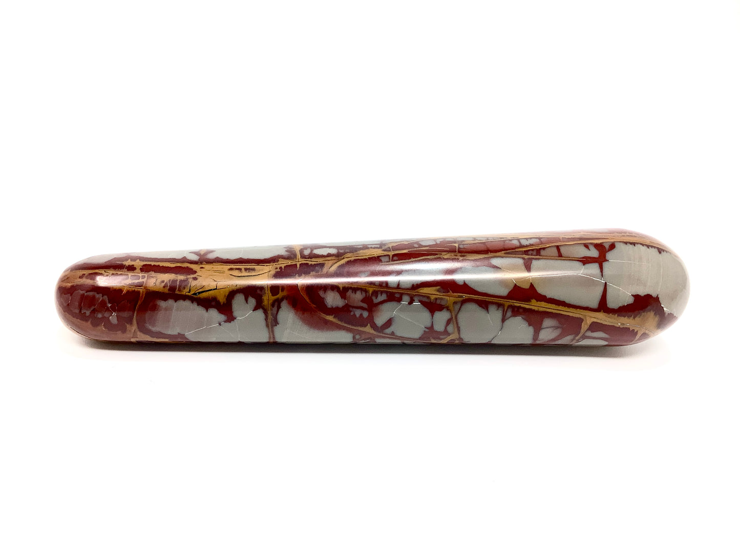 Noreena Jasper Crystal Massage Wand 11.6cm