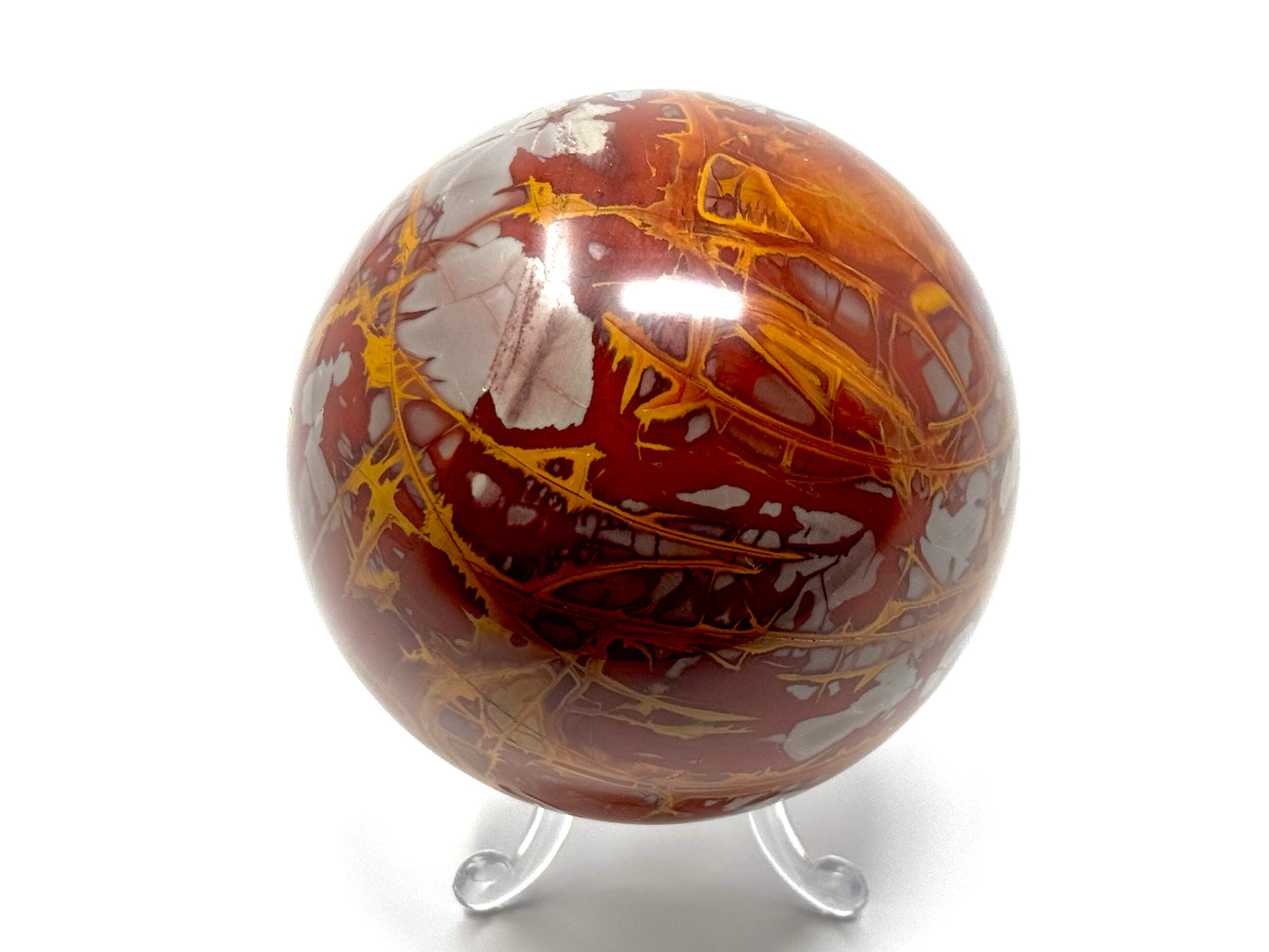 Large Noreena Jasper Crystal Sphere 9.5cm