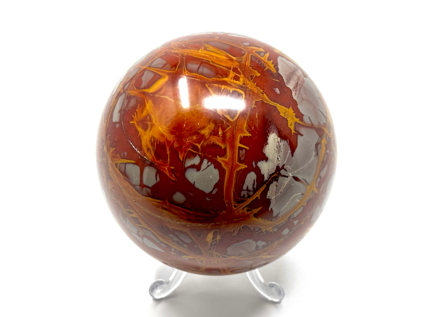 Large Noreena Jasper Crystal Sphere 9.5cm