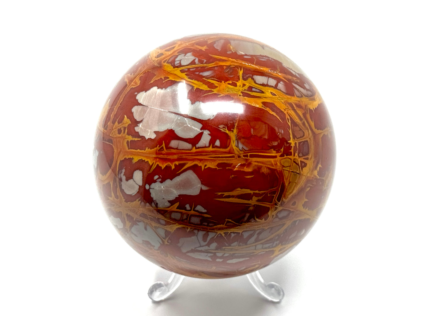 Large Noreena Jasper Crystal Sphere 9.5cm