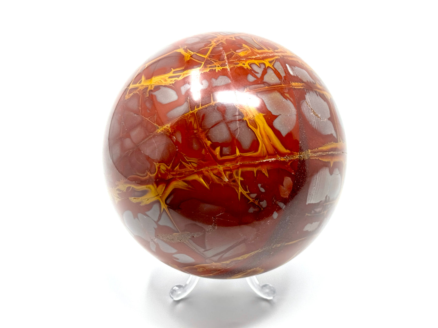 Large Noreena Jasper Crystal Sphere 12cm