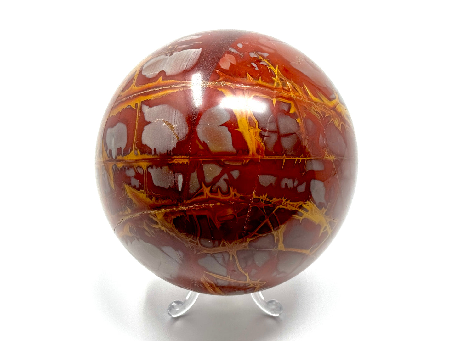 Large Noreena Jasper Crystal Sphere 12cm