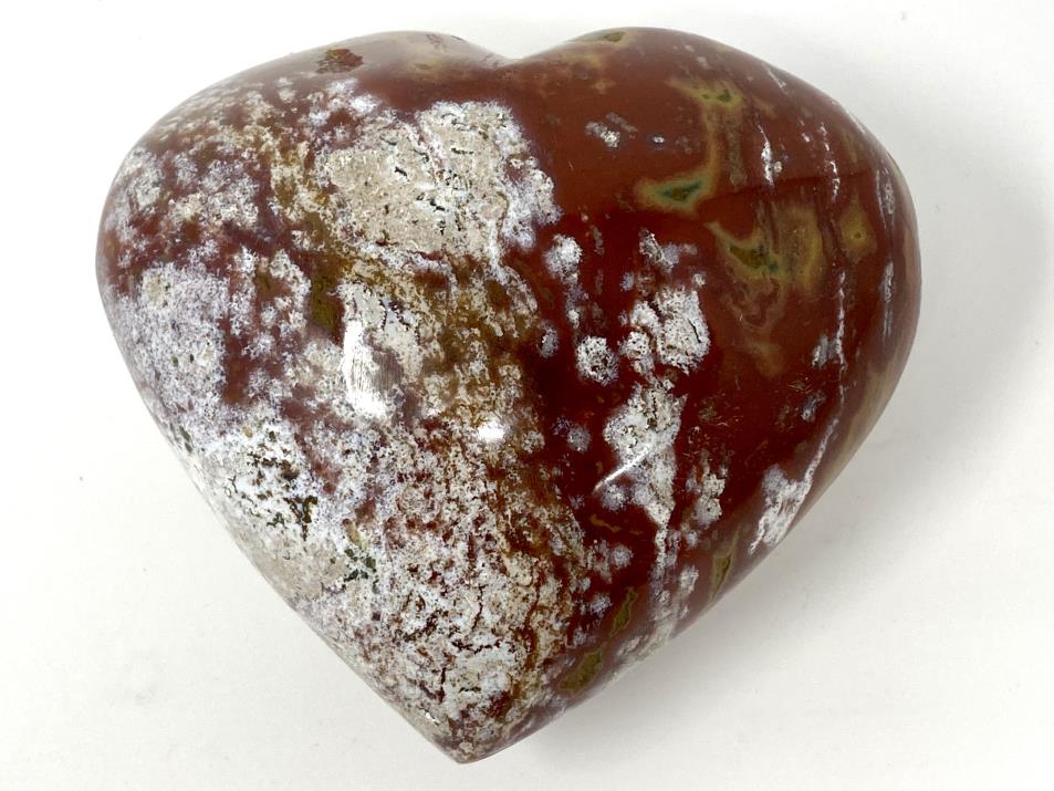 Ocean Jasper Crystal Heart Large 8cm