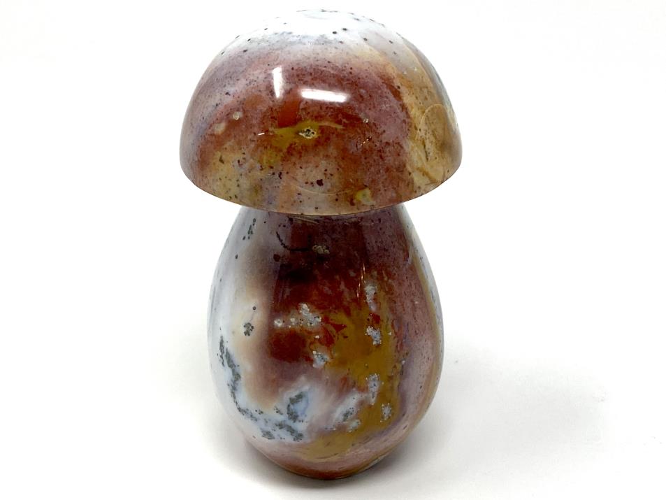 Ocean Jasper Crystal Mushroom Carving Large 10.5cm