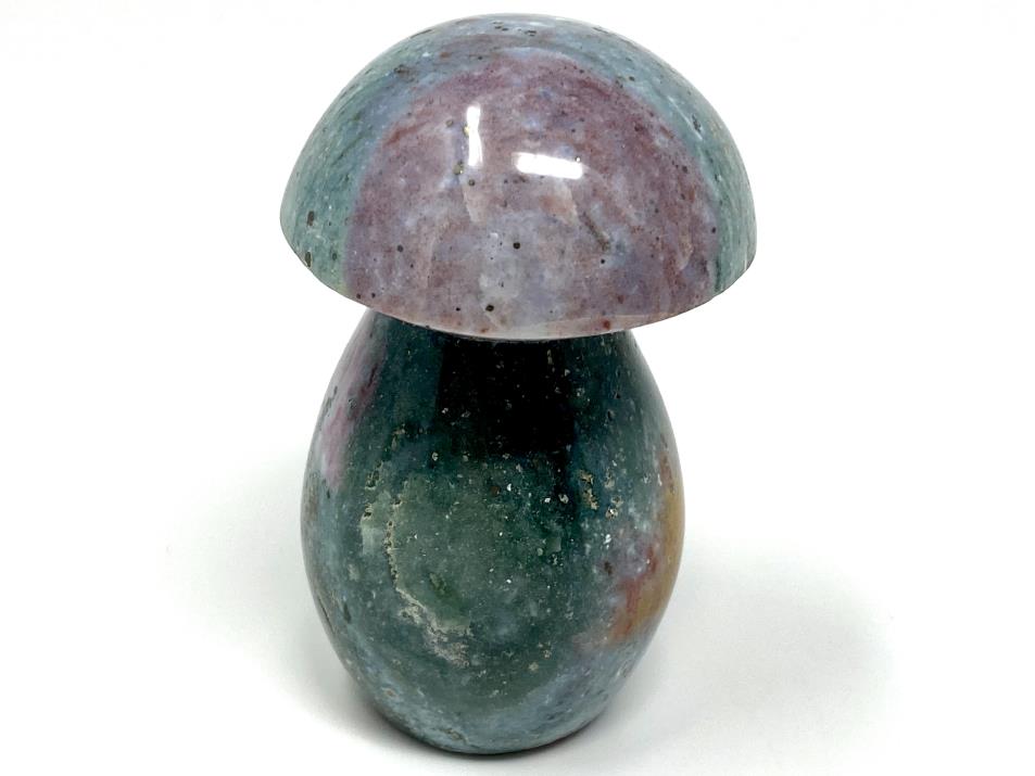 Ocean Jasper Crystal Mushroom Carving 8.2cm