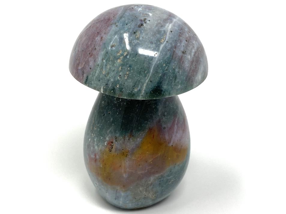 Ocean Jasper Crystal Mushroom Carving 8.2cm