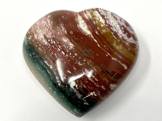 Ocean Jasper Crystal Heart Large 8.4cm