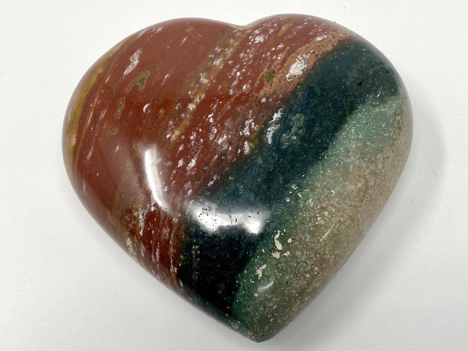 Ocean Jasper Crystal Heart Large 8.4cm