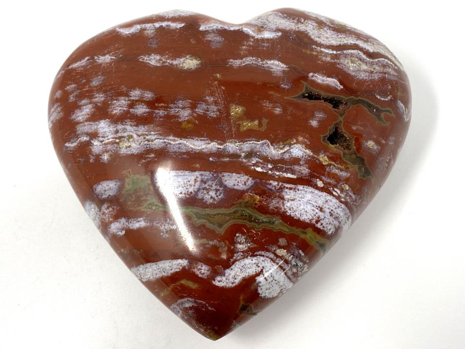 Ocean Jasper Crystal Heart 7.4cm