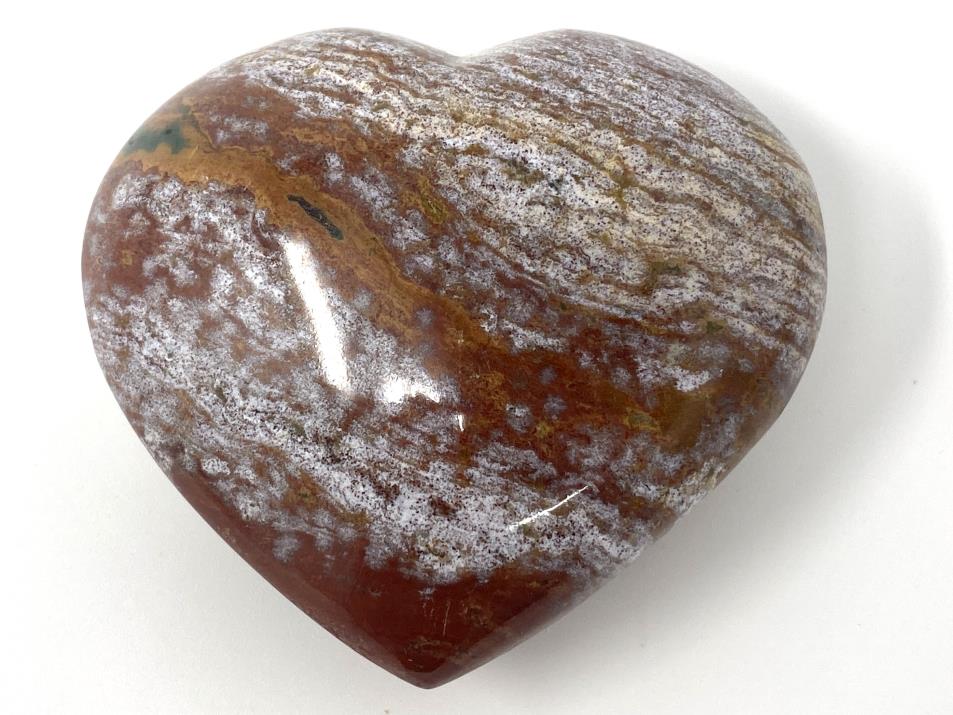 Ocean Jasper Crystal Heart 7cm