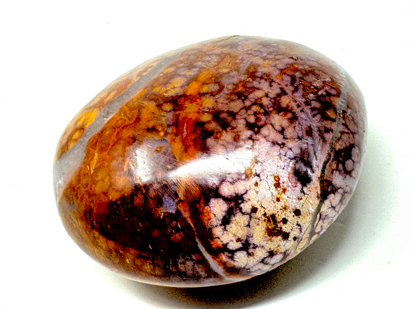 Ocean Jasper Crystal Pebble 6.1cm