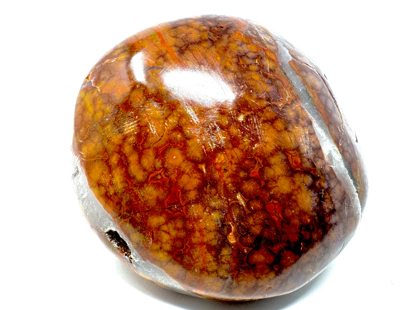 Ocean Jasper Crystal Pebble 6.1cm