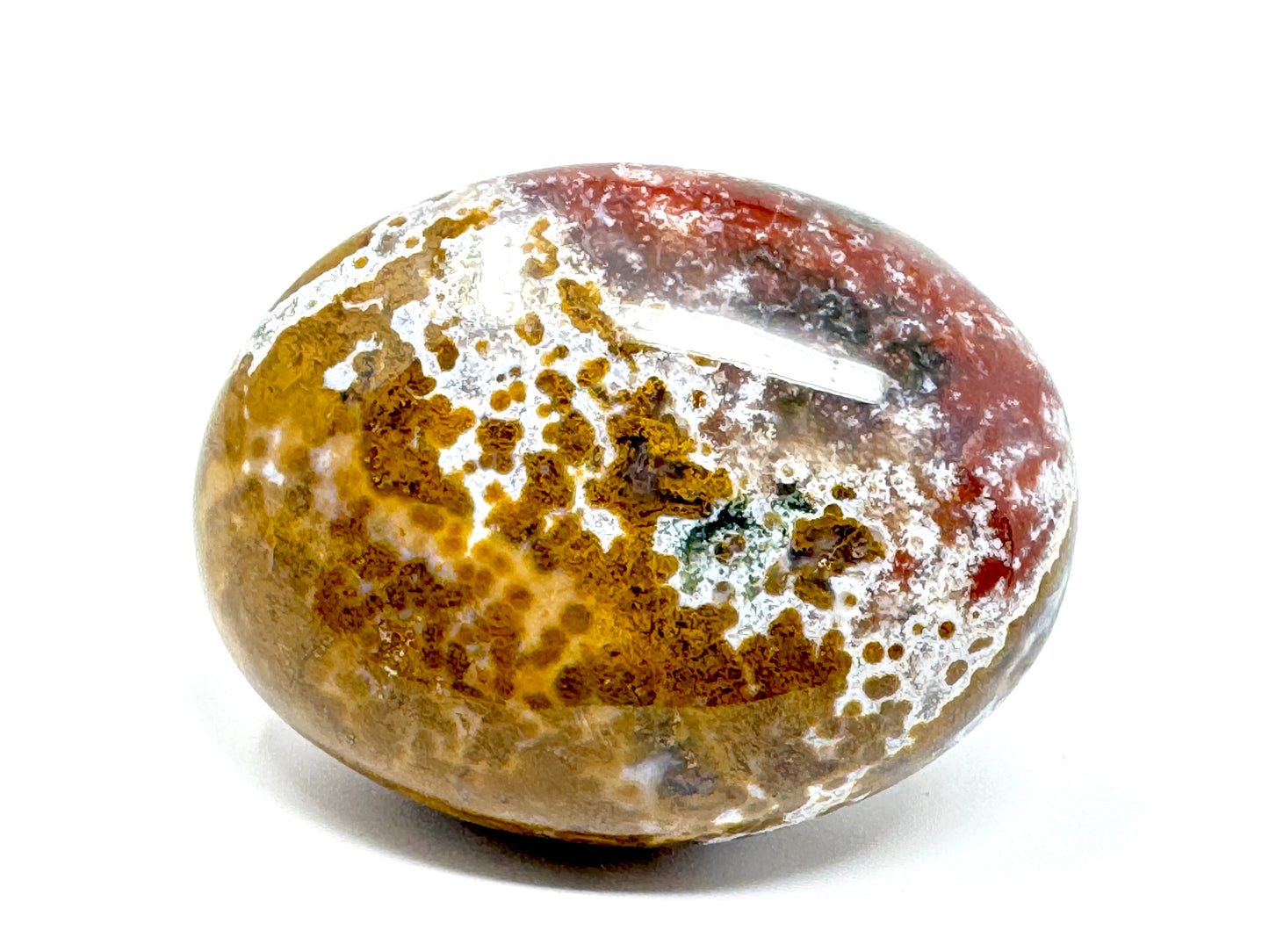 Ocean Jasper Crystal Pebble 6.1cm