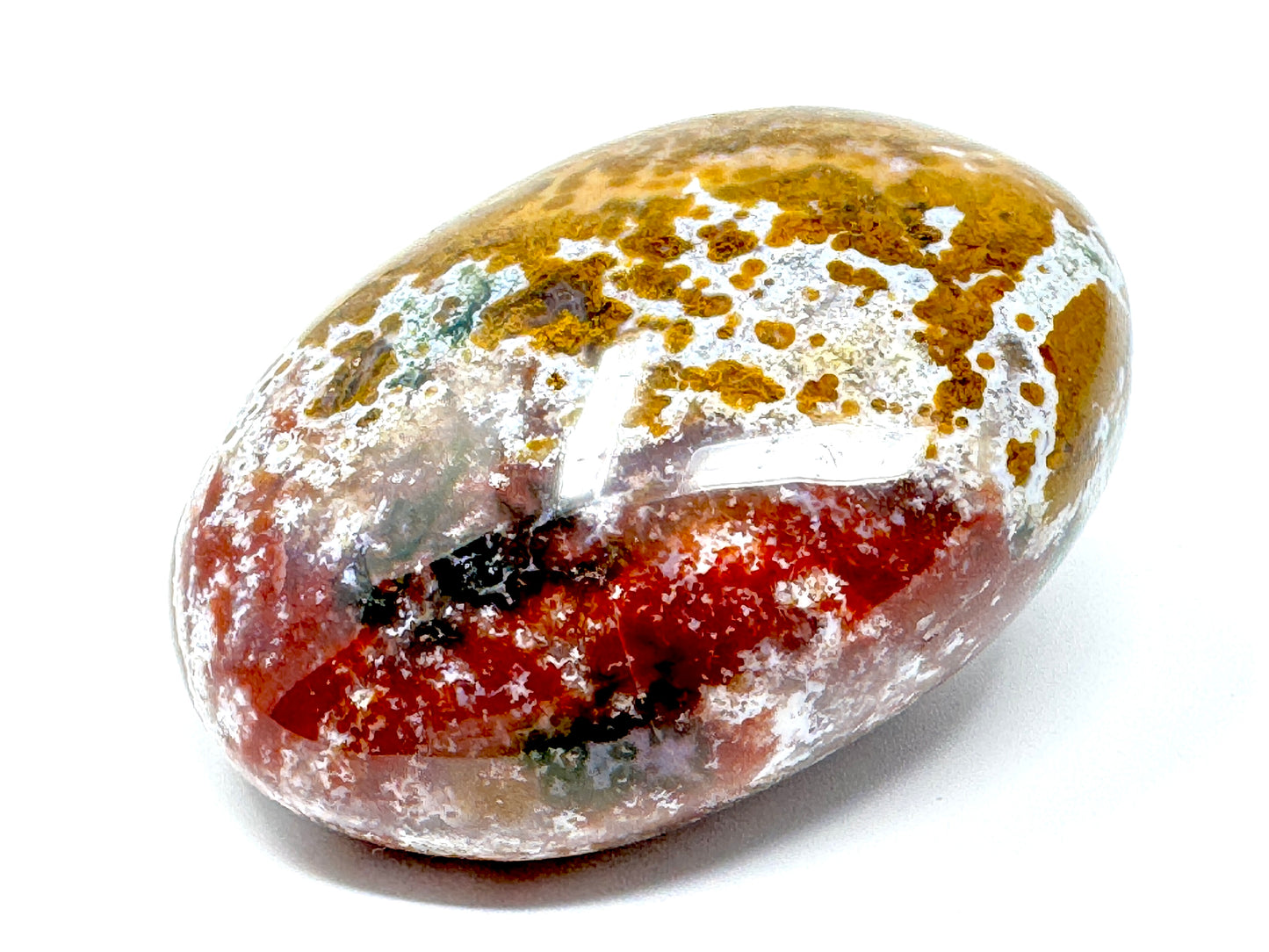 Ocean Jasper Crystal Pebble 6.1cm