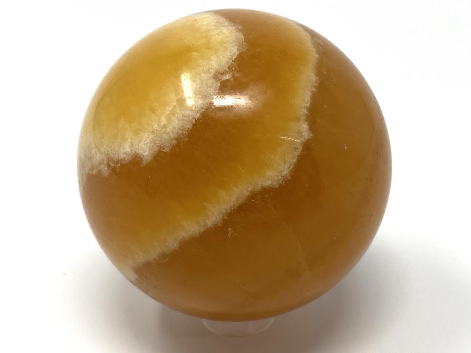 Orange Calcite Crystal Sphere 5.9cm