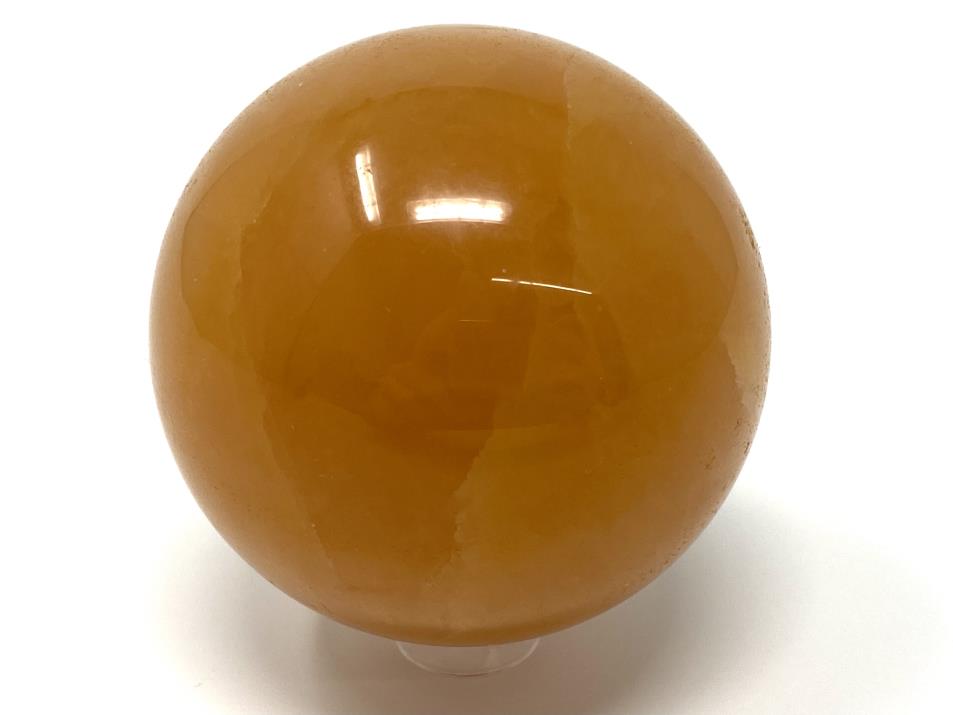 Orange Calcite Crystal Sphere 5.9cm