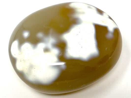 Orca Agate Crystal Pebble 6.9cm