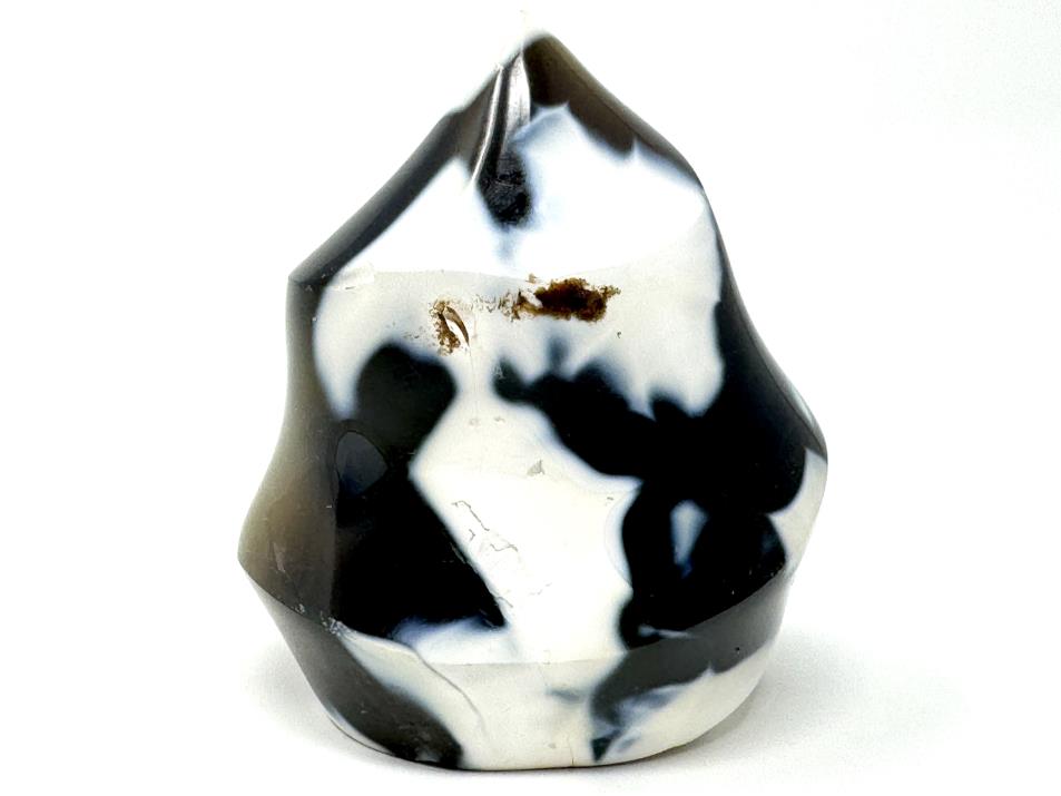 Orca Agate Crystal Flame Shape 7.6cm