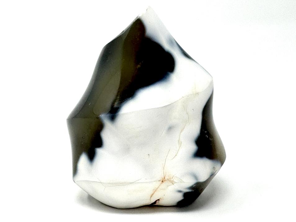 Orca Agate Crystal Flame Shape 7.6cm