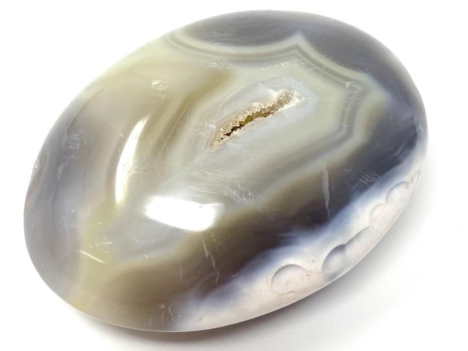 Orca Agate Crystal Pebble 6.8cm