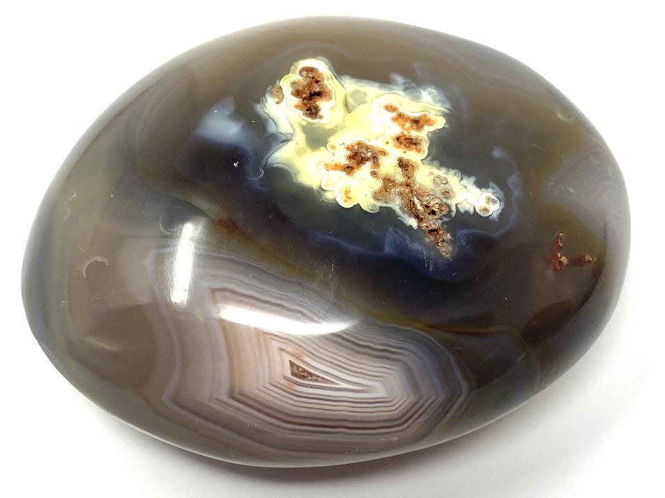 Orca Agate Crystal Pebble 6.8cm