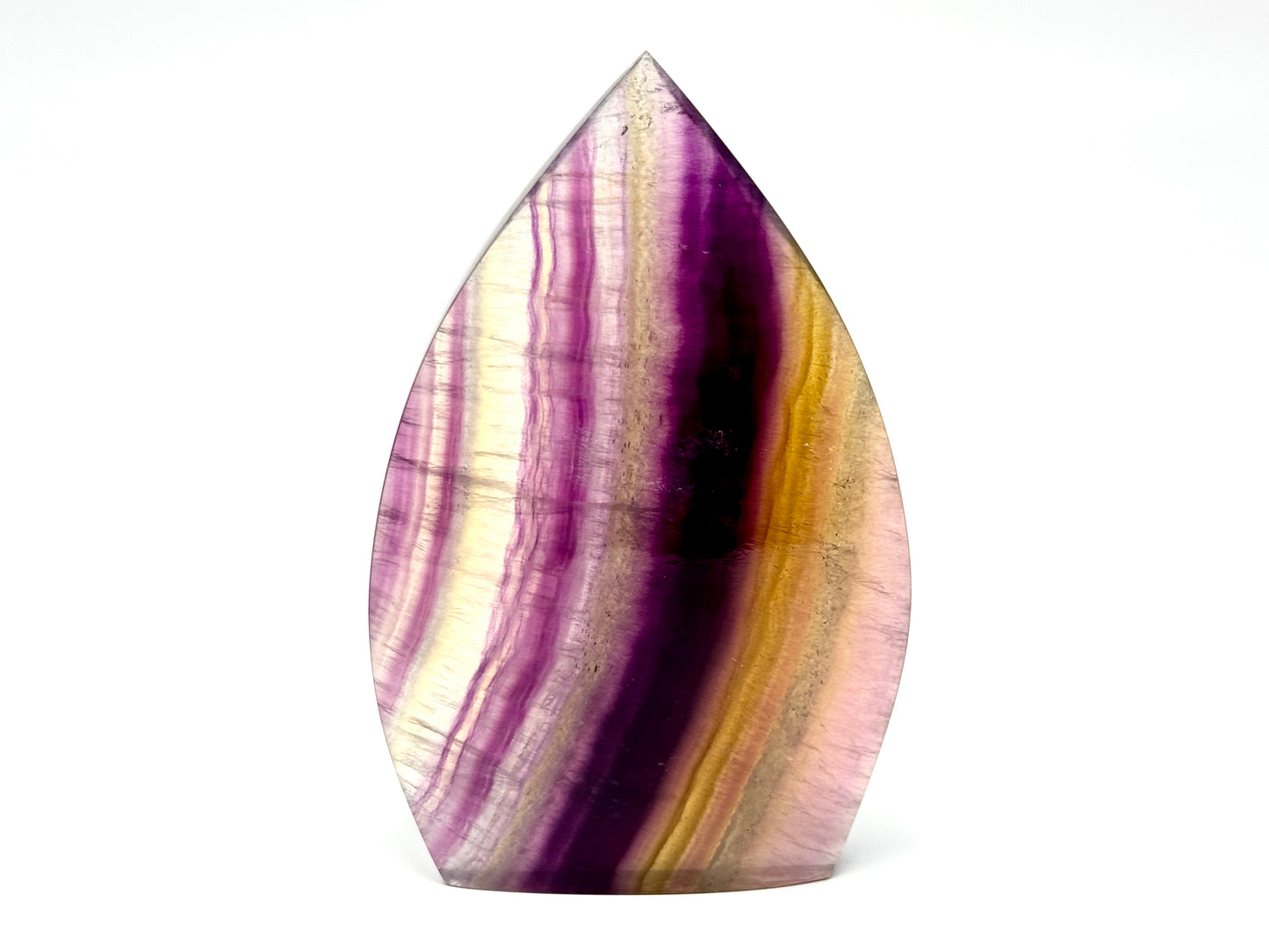 Pastel Rainbow Fluorite Crystal Freeform 10.7cm