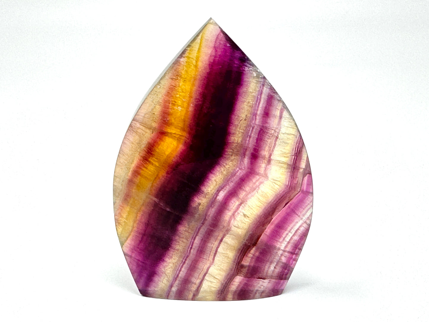 Pastel Rainbow Fluorite Crystal Freeform 9.3cm