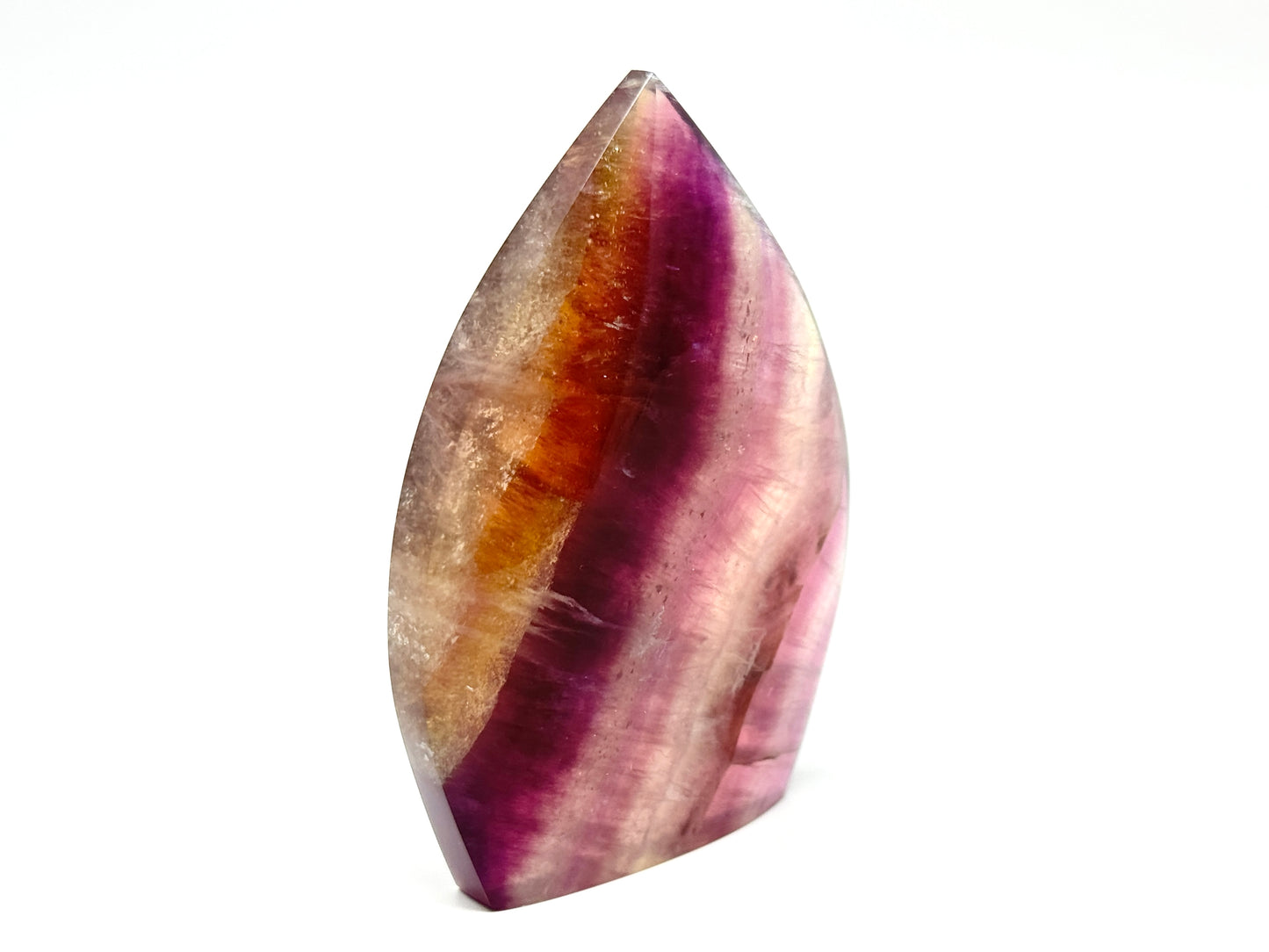 Pastel Rainbow Fluorite Crystal Freeform 9.3cm