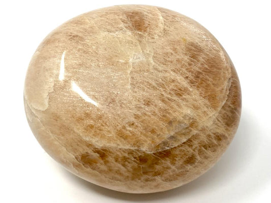 Peach Moonstone Crystal Pebble 5.6cm