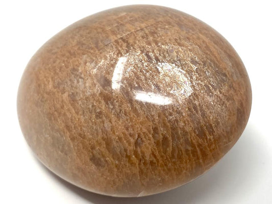 Peach Moonstone Crystal Pebble 6.1cm