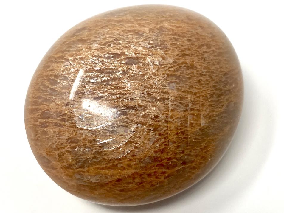 Peach Moonstone Crystal Pebble 6.1cm