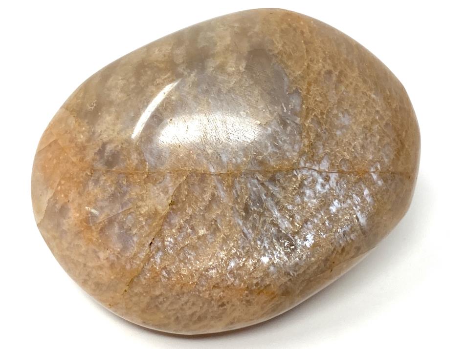 Peach Moonstone Crystal Pebble 5.7cm