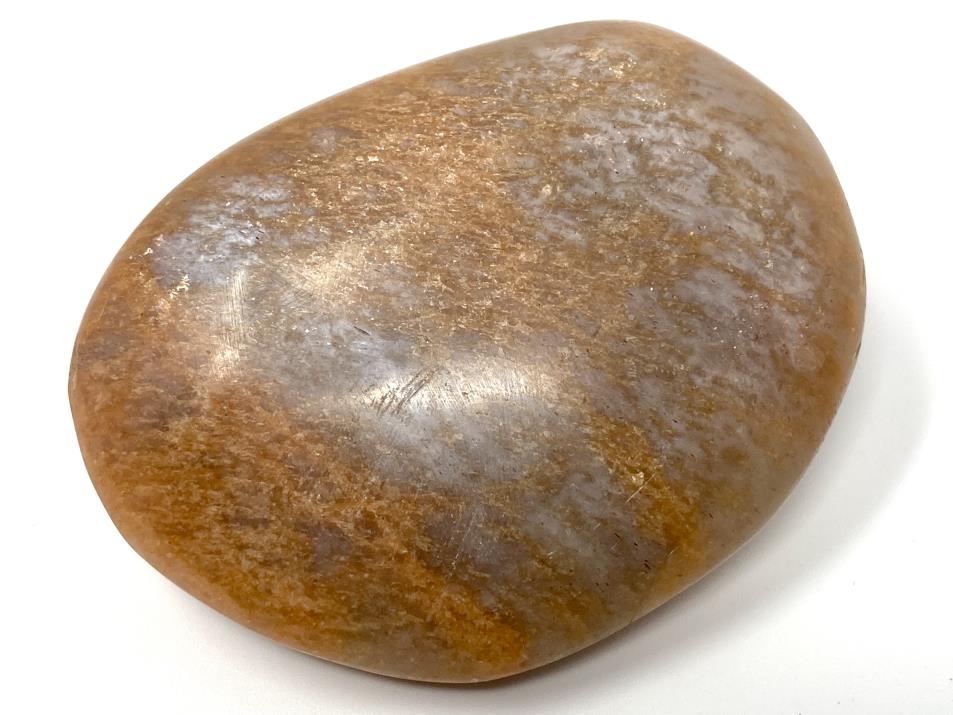 Peach Moonstone Crystal Pebble 6.3cm