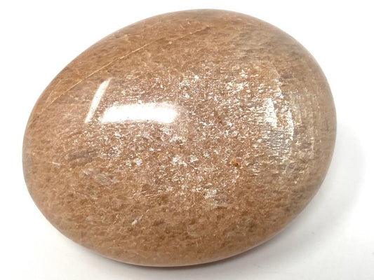 Peach Moonstone Crystal Pebble 6.3cm