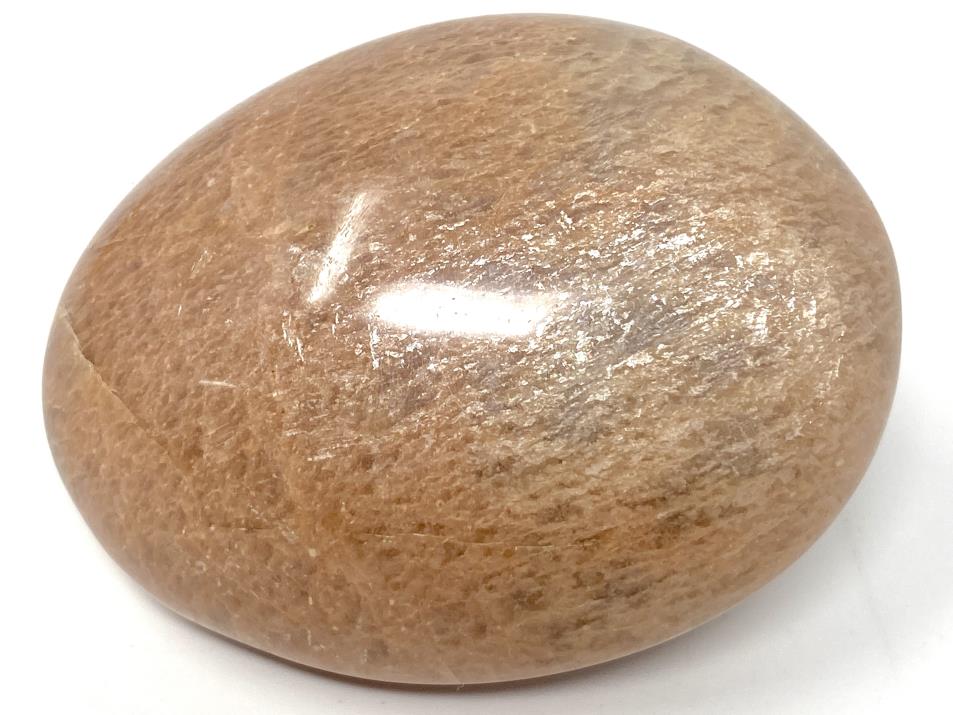 Peach Moonstone Crystal Pebble 6.3cm